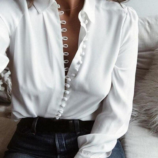 AnnemieksBlouse I Elegante Frühlingsbluse für Frauen 2025