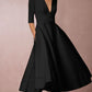 Azmira – Elegantes A-Linien-Midikleid