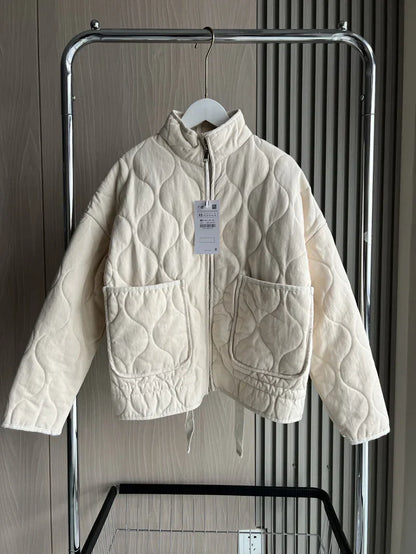 Zara™ - Vintage Steppjacke aus Baumwolle