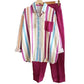 Zweiteiliges Sommer-Set aus Leinen Lockeres Shirt & Weite Hose - Zayenne