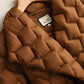 Assunta - Elegante Daunenjacke Mit Gürtel