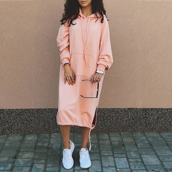 WW | Langer Hoodie – Bequem und stylisch für Alltag und Freizeit