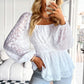 Bluse mit Puffärmeln für Frauen - Frühling 2025 Kollektion