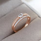 Luxuriöser natürlicher Zirkon-Ring