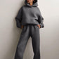 WW - Bequemer Kapuzen-Zweiteiler im Oversize-Look