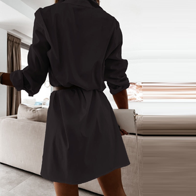 Blusenkleid für Frauen - Frühlingskollektion 2025