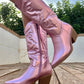 Gracie - legante Metallic-Cowboystiefel