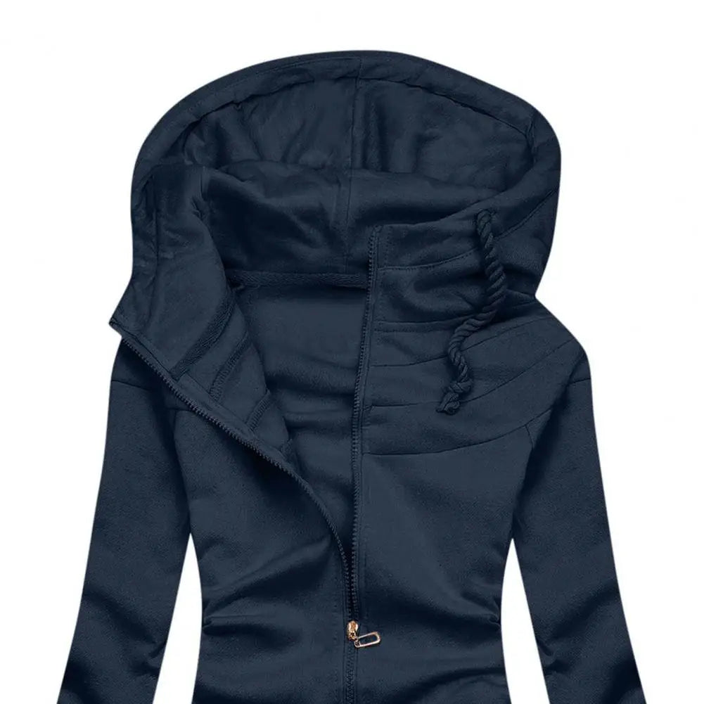 WW | Lässiger Slim Fit Sweatshirt mit Kapuzenpullover