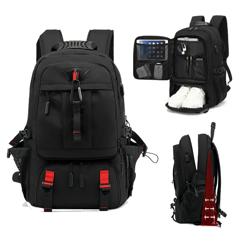 Rucksack mit USB-Anschluss und großer Kapazität (50-80L) – UrbanTrail