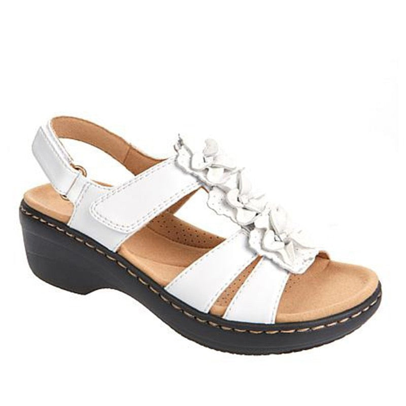 Retro Sommer-Sandalen für Damen – Aurelia
