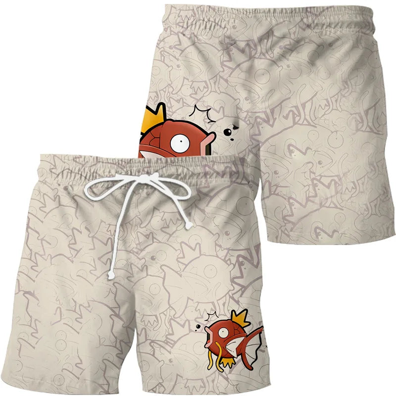 Lustiges Sommer-Set mit Gengar & Snorlax Print | 1 kaufen, 1 gratis - SchlummerSpaß