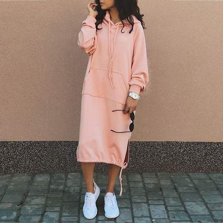 WW | Langer Hoodie – Bequem und stylisch für Alltag und Freizeit