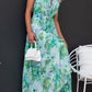 Charley - Elegantes V-Ausschnitt Damenkleid Ärmellos