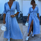 Ivanka – Strahlendes Jeanskleid