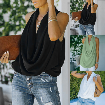 Oberteil für Frauen mit tiefem Ausschnitt - Frühling 2025 Kollektion