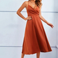 Scarlett – trägerloses, rückenfreies maxikleid aus satin