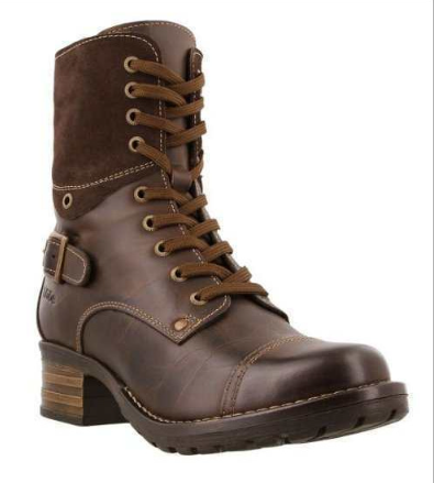 Emma - Wilde Retro-Motorradstiefel mit dicker Sohle