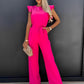 Veronica - Jumpsuit mit Rüschengürtel