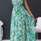 Charley - Elegantes V-Ausschnitt Damenkleid Ärmellos