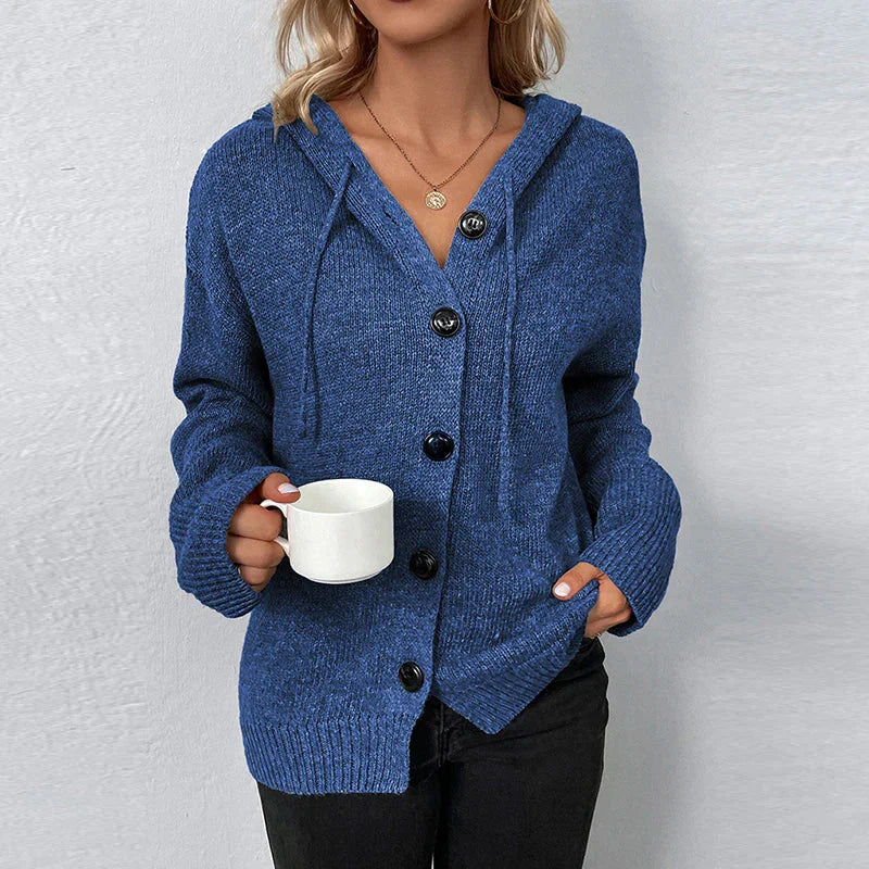 WW | Bequemer Hooded Cardigan