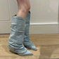 Adelline | Damen Denim Schuhe