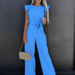 Veronica - Jumpsuit mit Rüschengürtel