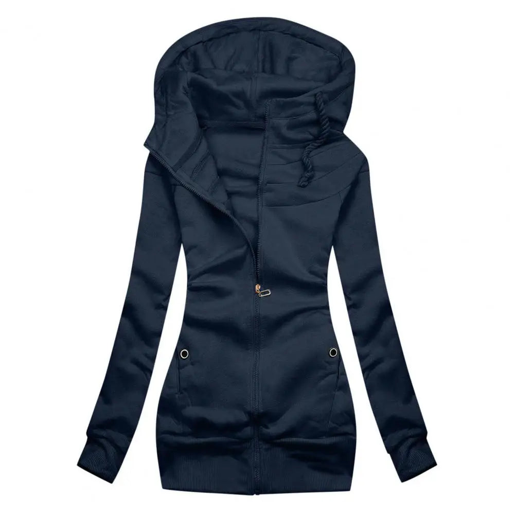WW | Lässiger Slim Fit Sweatshirt mit Kapuzenpullover