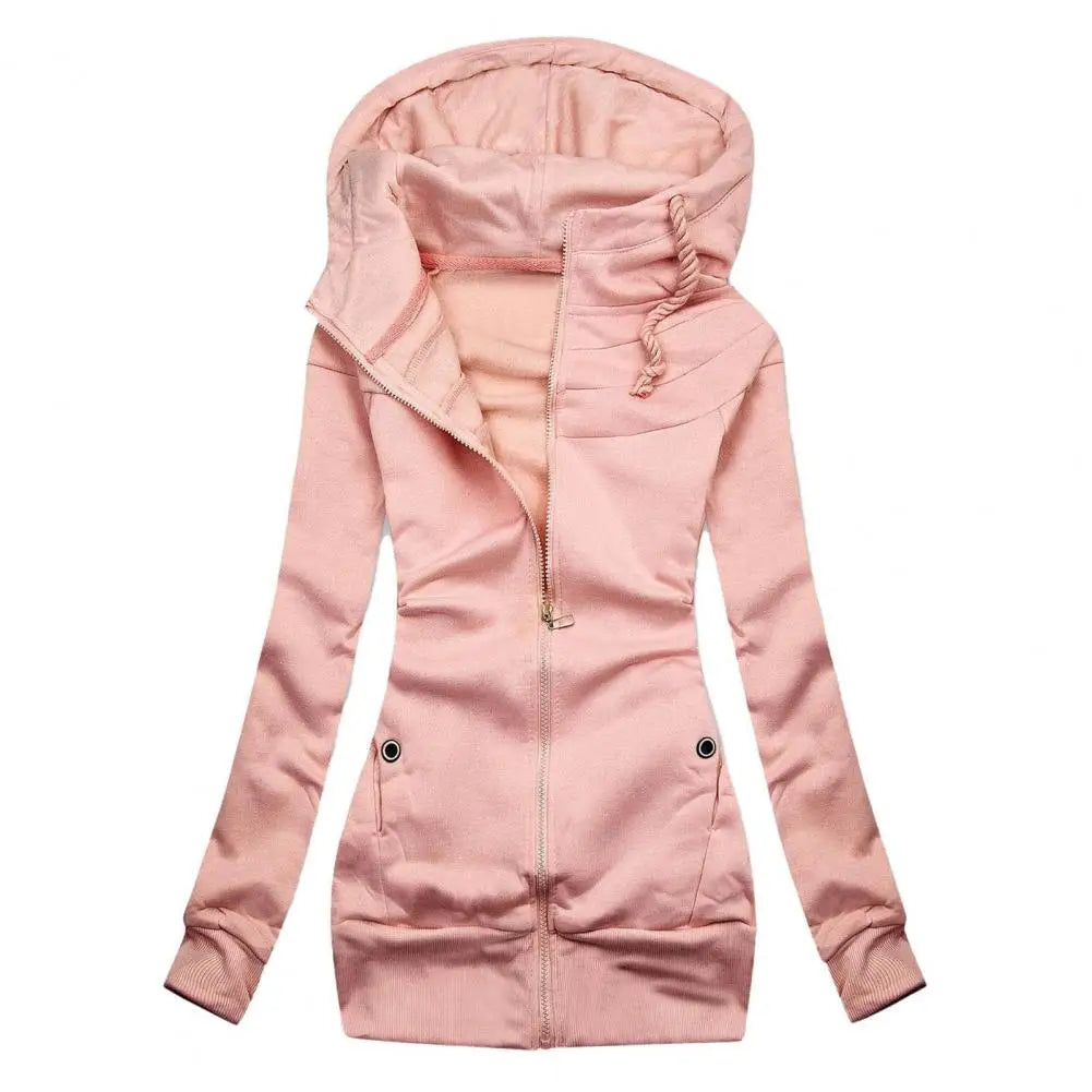 WW | Lässiger Slim Fit Sweatshirt mit Kapuzenpullover
