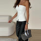 Damen Tanktop mit Rundhals aus atmungsaktivem Material – Malia