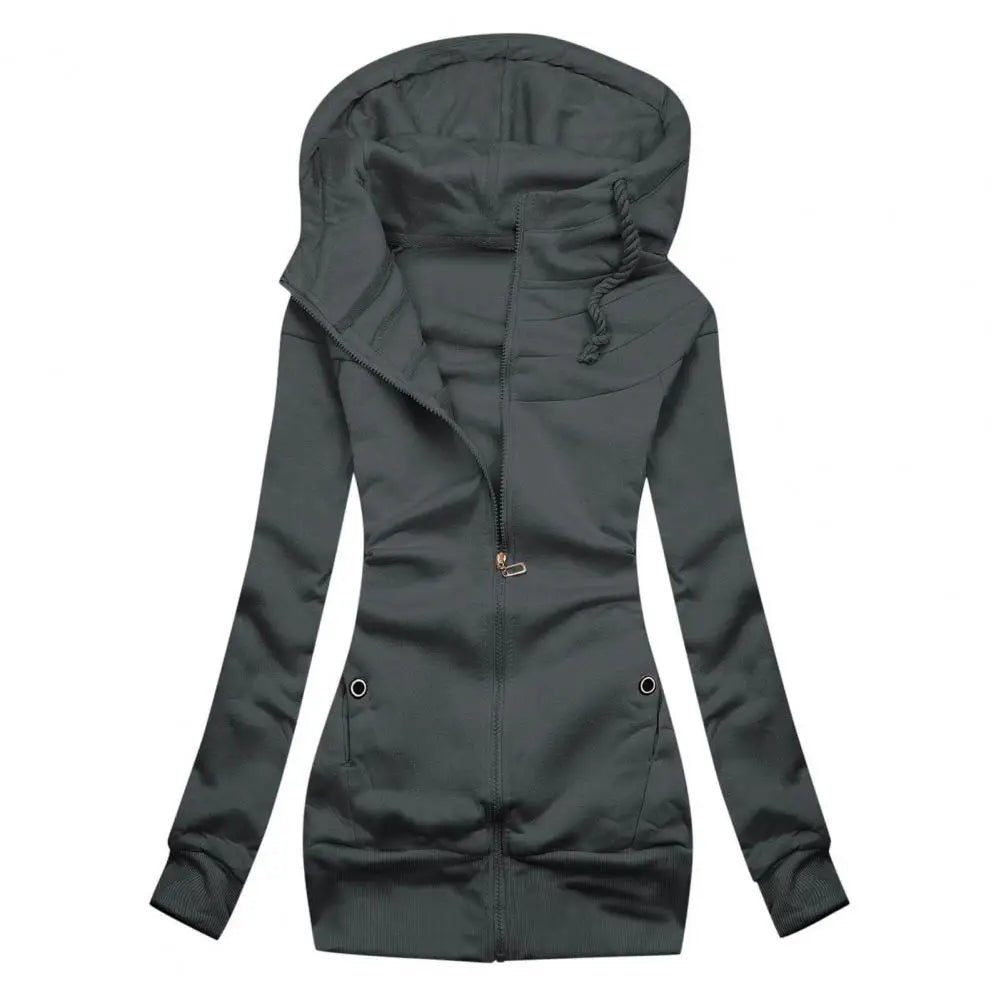 WW | Lässiger Slim Fit Sweatshirt mit Kapuzenpullover