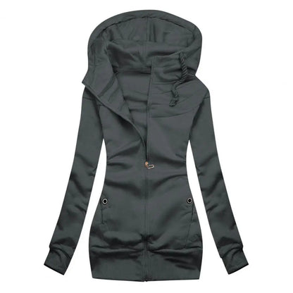 WW | Lässiger Slim Fit Sweatshirt mit Kapuzenpullover