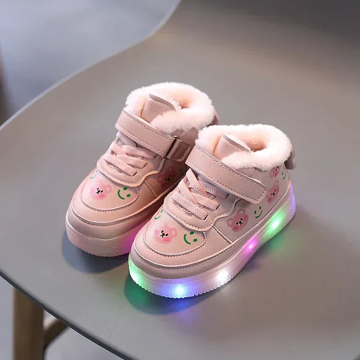 Leuchtende Kinder-LED-Sneaker mit Komfortsohle – GlimmerStep