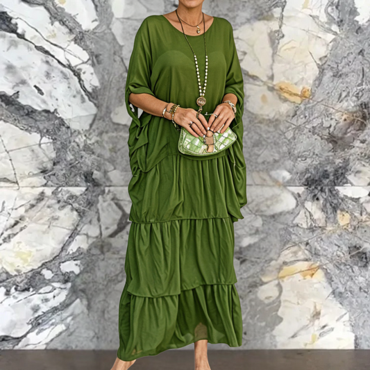 Louviere - Elegantes Maxi Kleid für Damen Komfortabel und Stilvoll