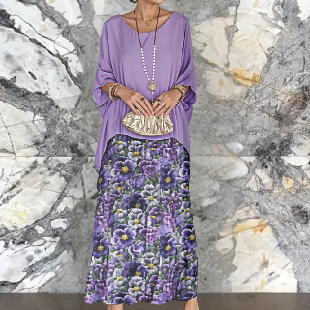 Louviere - Elegantes Maxi Kleid für Damen Komfortabel und Stilvoll