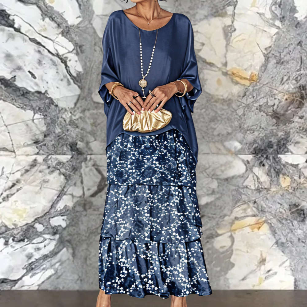 Louviere - Elegantes Maxi Kleid für Damen Komfortabel und Stilvoll