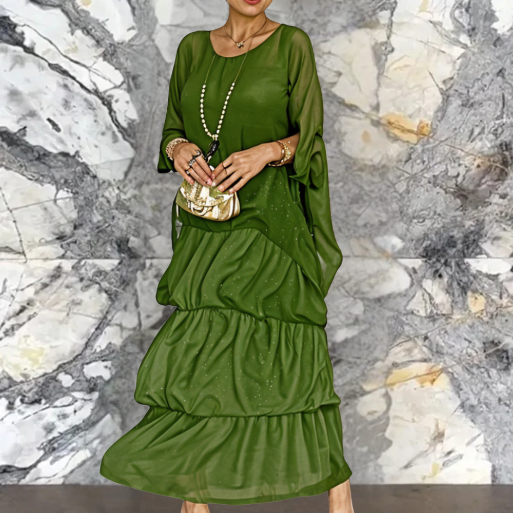 Louviere - Elegantes Maxi Kleid für Damen Komfortabel und Stilvoll