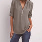 WW | Moderner Top Zip Pullover aus nachhaltiger Baumwolle
