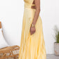 Aby - Sommerliches V-Ausschnitt Maxikleid