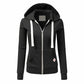 WW | Woll Hoodie Mit Reißverschluss Und Kapuze