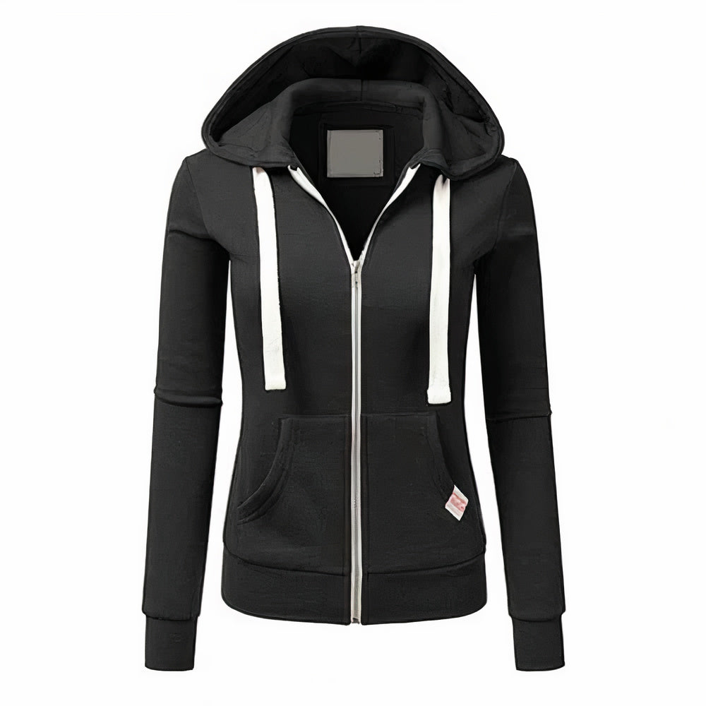 WW | Woll Hoodie Mit Reißverschluss Und Kapuze