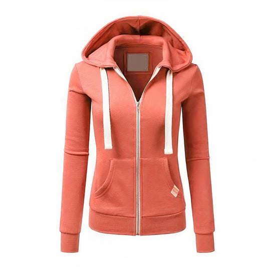 WW | Woll Hoodie Mit Reißverschluss Und Kapuze