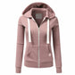 WW | Woll Hoodie Mit Reißverschluss Und Kapuze