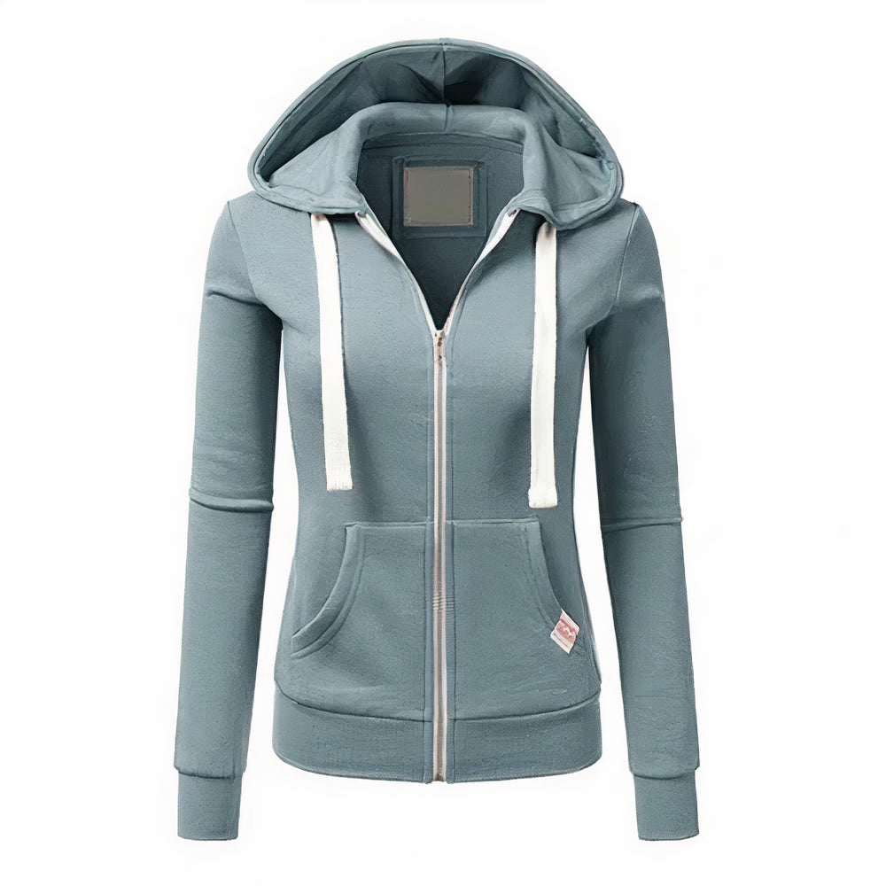 WW | Woll Hoodie Mit Reißverschluss Und Kapuze