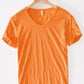 Leichtes Leinen V-Ausschnitt Shirt Herren – Atmungsaktiv & Sommerlich – Thilo