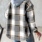 WW | Stil klassischer karierten Hoodie für Damen