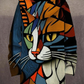 Antonia - Kunstvoll Bedruckte Jacke