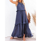 Damen Sommer Maxikleid mit Neckholder | Maxi