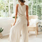 Baumwoll-Zweiteiler Damen Set mit Rundhals und Relaxhose – Tilda