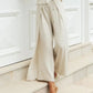 Baumwoll-Zweiteiler Damen Set mit Rundhals und Relaxhose – Tilda