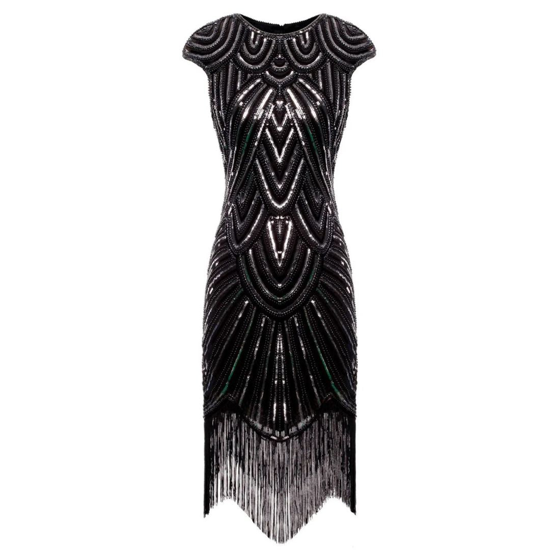 Glitzerkleid im 1920er Gatsby-Stil für Sommer 2025 von Carmi